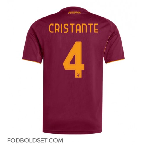 AS Roma Bryan Cristante #4 Hjemmebanetrøje 2025-26 Kortærmet